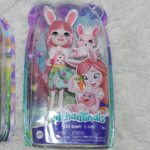 ENCHANTIMALS BREE BUNNY & TWIST BUNNY SEALED 🆕SHIPS FAST😮‍💨⚡🚚 - Picture 7 of 15